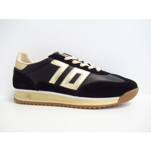 BACK 70 veterschoen zwart