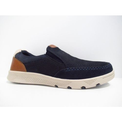 CYPRES mocassin blauw donker