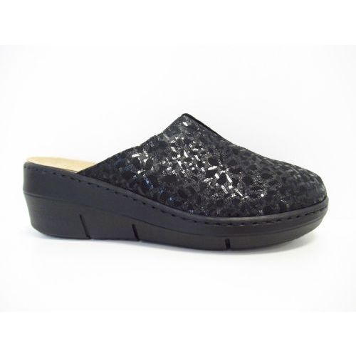 CYPRES pantoffel zwart