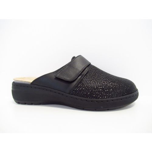 CYPRES pantoffel zwart