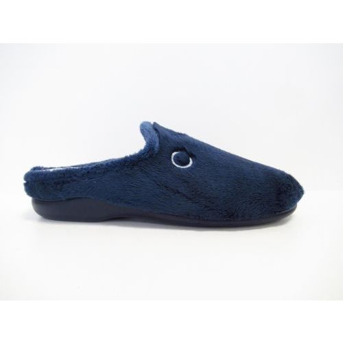 CYPRES pantoffel blauw donker