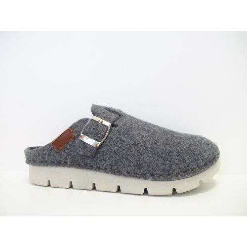 CYPRES pantoffel grijs donker