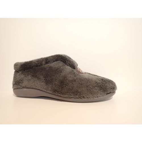 CYPRES pantoffel grijs donker