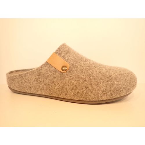 CYPRES pantoffel grijs midden