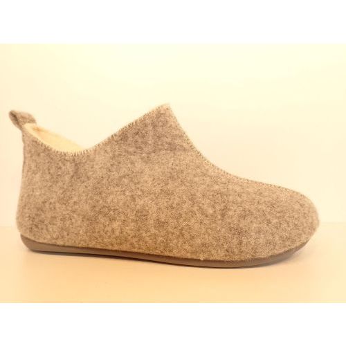 CYPRES pantoffel grijs midden