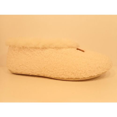CYPRES pantoffel wit