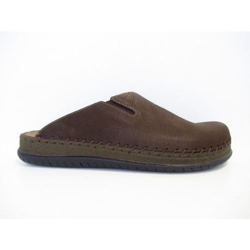 CYPRES pantoffel bruin donker