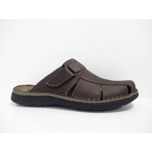 CYPRES pantoffel bruin donker