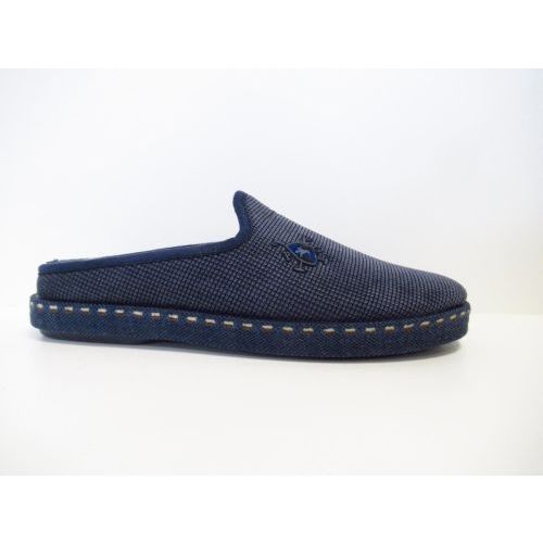 CYPRES pantoffel blauw donker