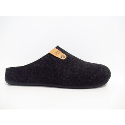 CYPRES pantoffel grijs donker