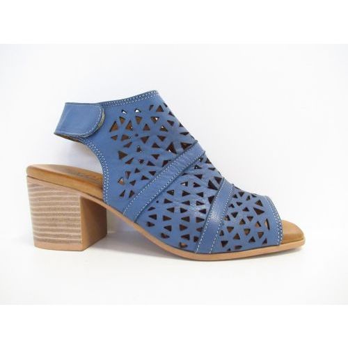 CYPRES sandaal blauw midden