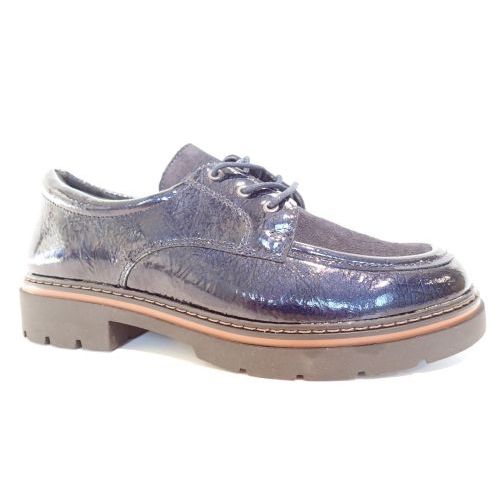 CYPRES veterschoen blauw donker
