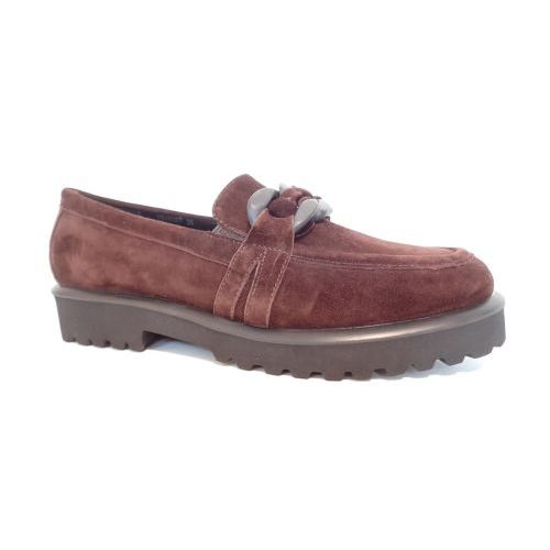 DI LAURO mocassin bruin donker