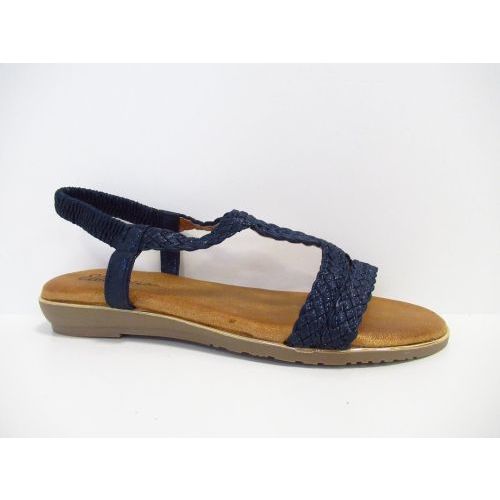 ELLA CRUZ sandaal blauw donker
