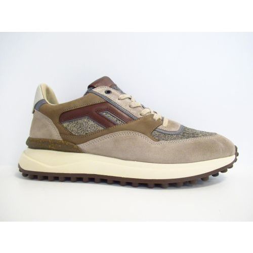 FLORIS VAN BOMMEL veterschoen beige