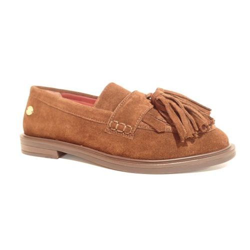 FRED DE LA BRETONIERE mocassin bruin donker