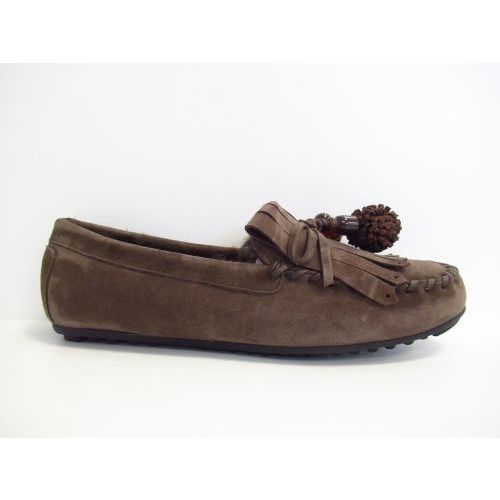 GIOIA mocassin bruin donker