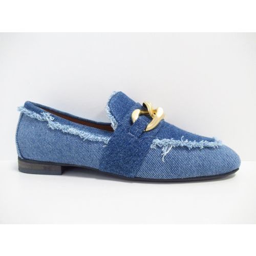 GIOIA mocassin blauw midden