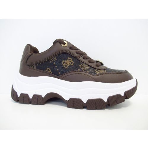 GUESS veterschoen bruin donker