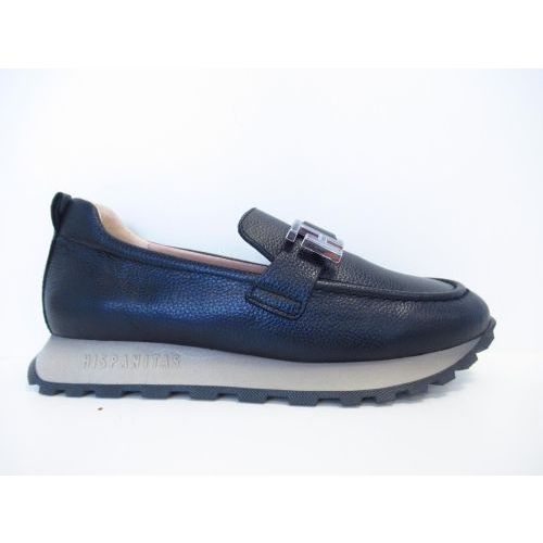 HISPANITAS mocassin blauw donker