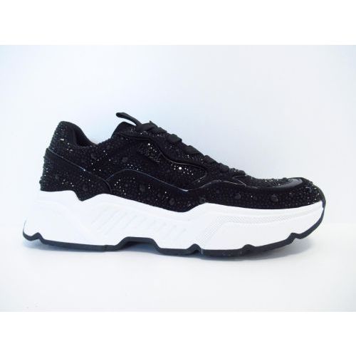 LA STRADA veterschoen zwart