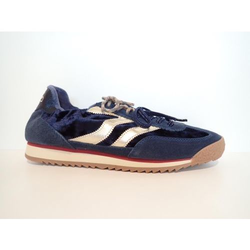 MARIPE veterschoen blauw donker