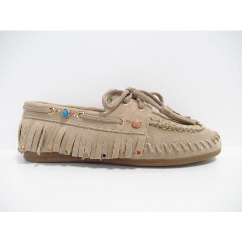 MISS BEHAVE mocassin taupe