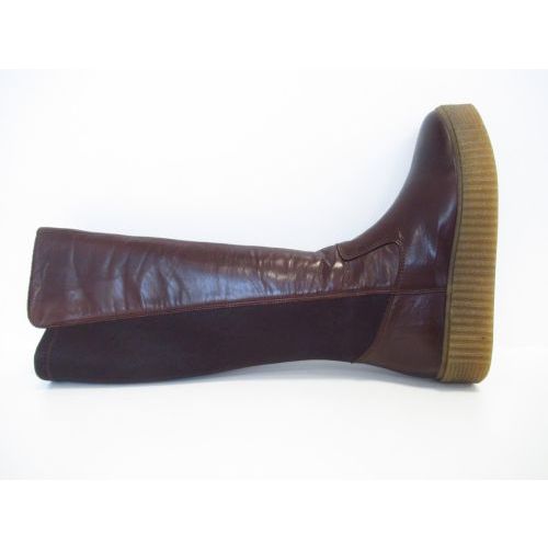 MIZ MOOZ laars hoog bruin donker