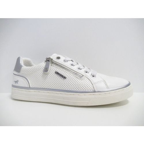 MUSTANG veterschoen wit