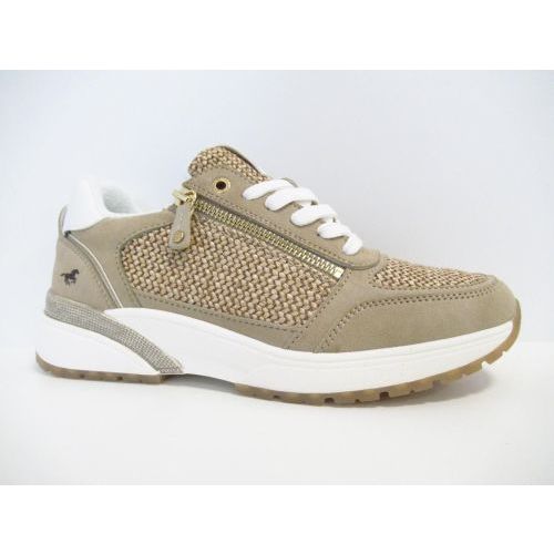 MUSTANG veterschoen beige