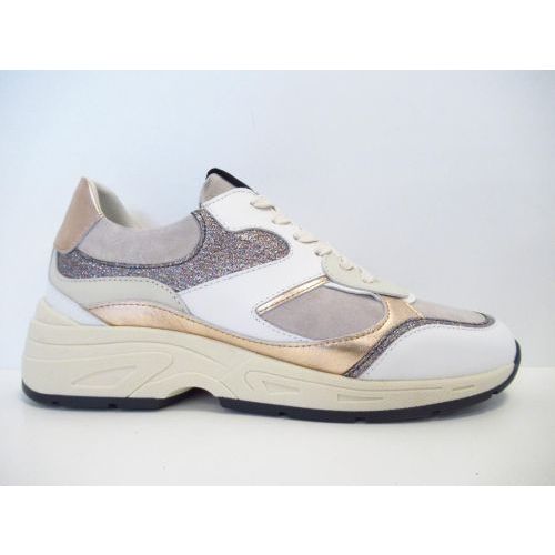 PIEDI NUDI veterschoen wit