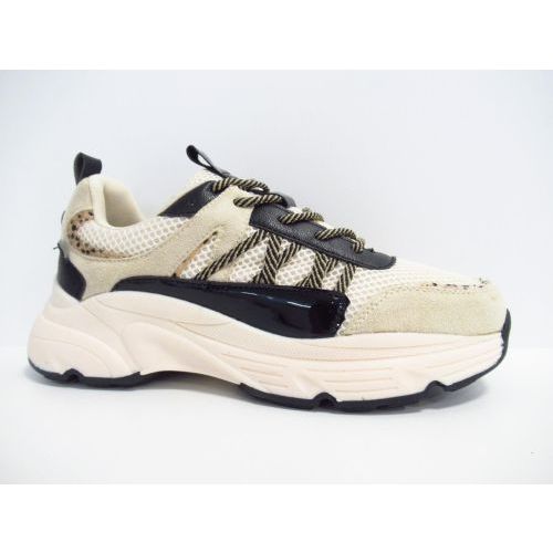 PS POELMAN veterschoen beige