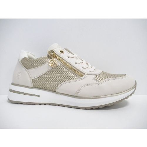 REMONTE veterschoen goud