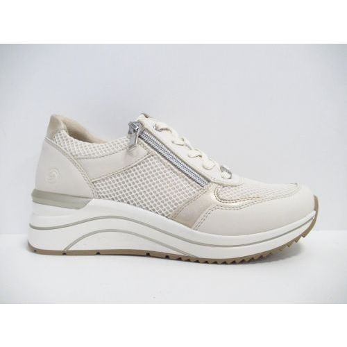 REMONTE veterschoen wit