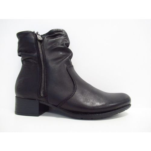 RIEKER laars laag zwart