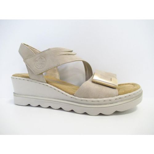 RIEKER sandaal beige