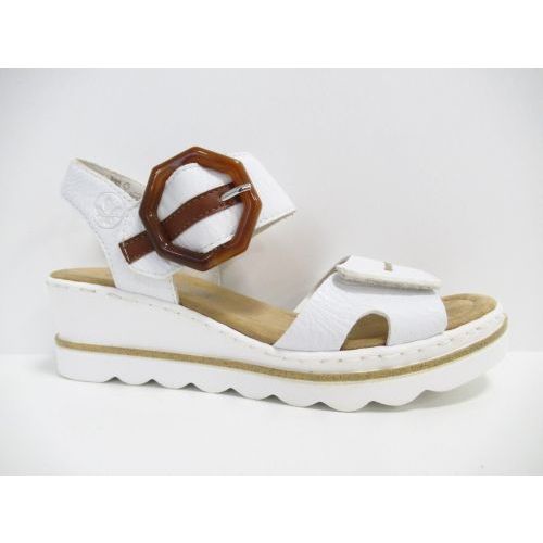 RIEKER sandaal wit