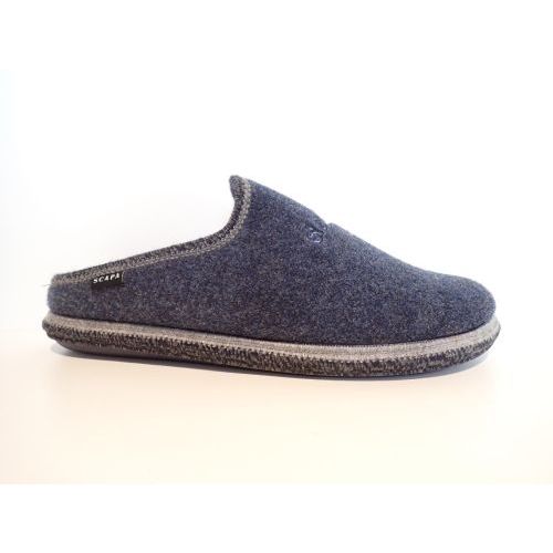 SCAPA pantoffel blauw donker