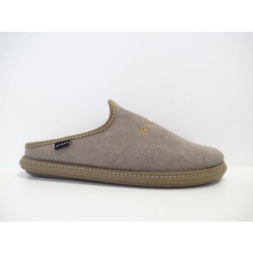 SCAPA pantoffel bruin donker