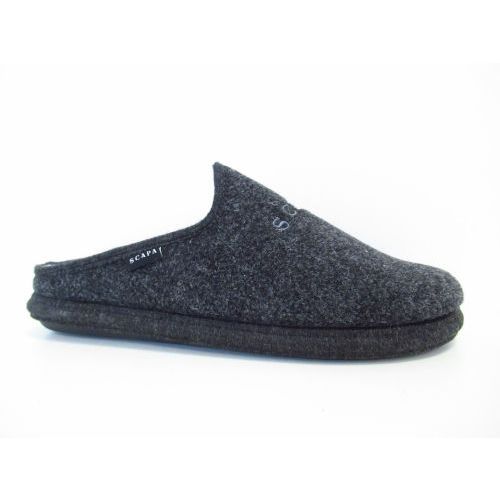 SCAPA pantoffel grijs donker