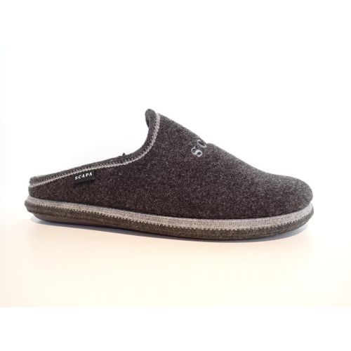 SCAPA pantoffel grijs donker