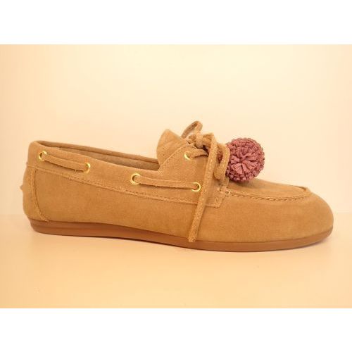 SHOECOLATE veterschoen beige