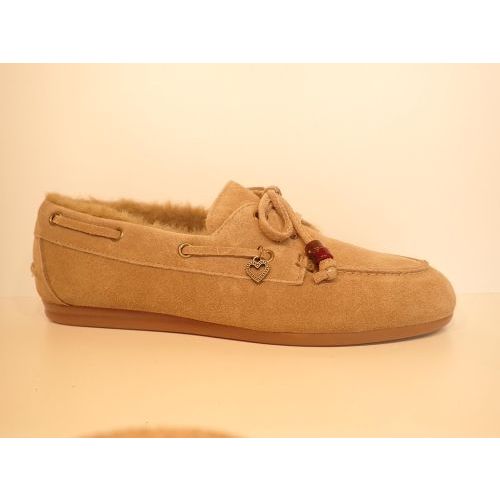 SHOECOLATE veterschoen beige