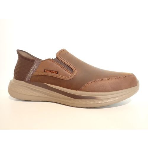 SKECHERS mocassin bruin midden