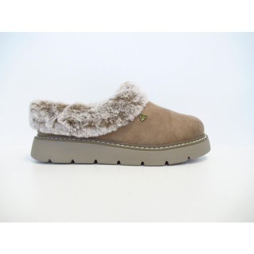 SKECHERS pantoffel taupe