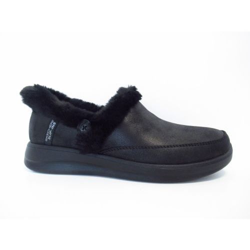 SKECHERS pantoffel zwart
