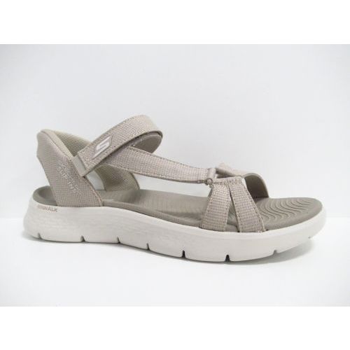 SKECHERS sandaal taupe