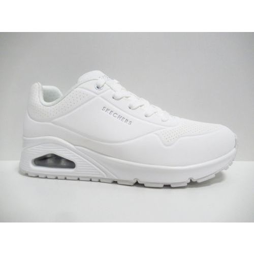 SKECHERS veterschoen wit