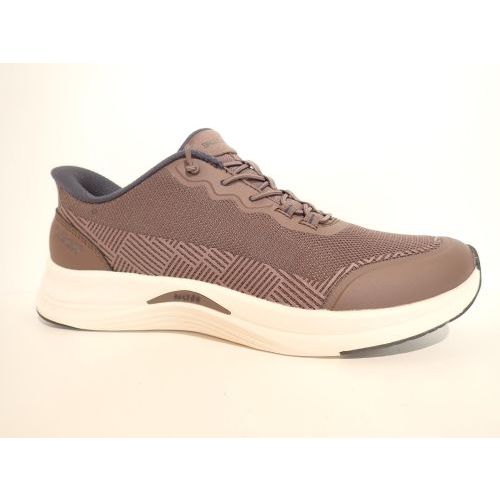 SKECHERS veterschoen bruin donker