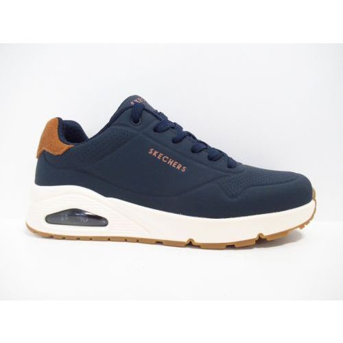SKECHERS veterschoen blauw donker